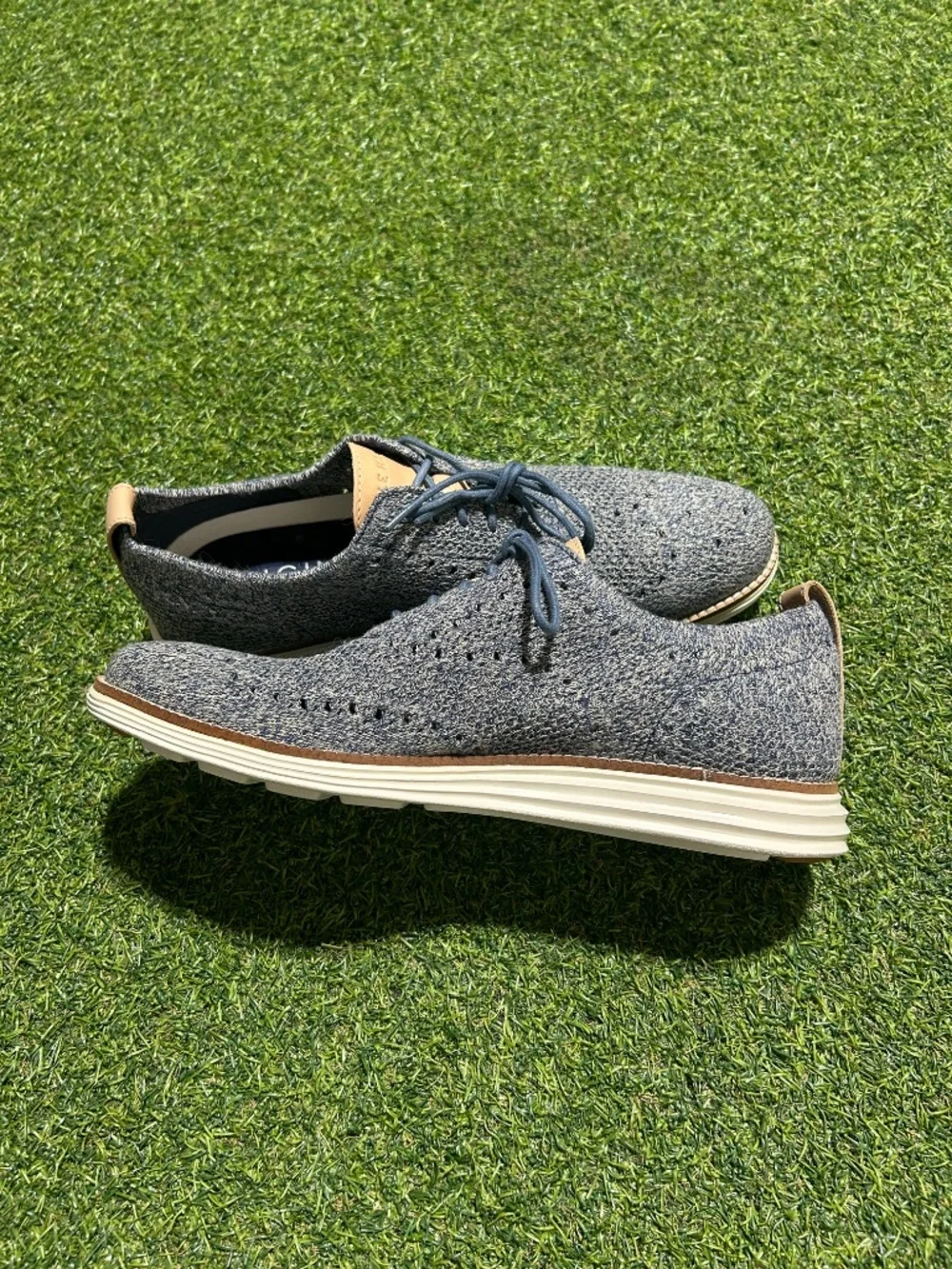 Mens Cole Haan Knit Oxfords Shoes